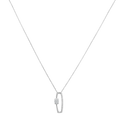 18 K White Gold