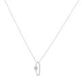18 K White Gold