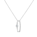 18 K White Gold