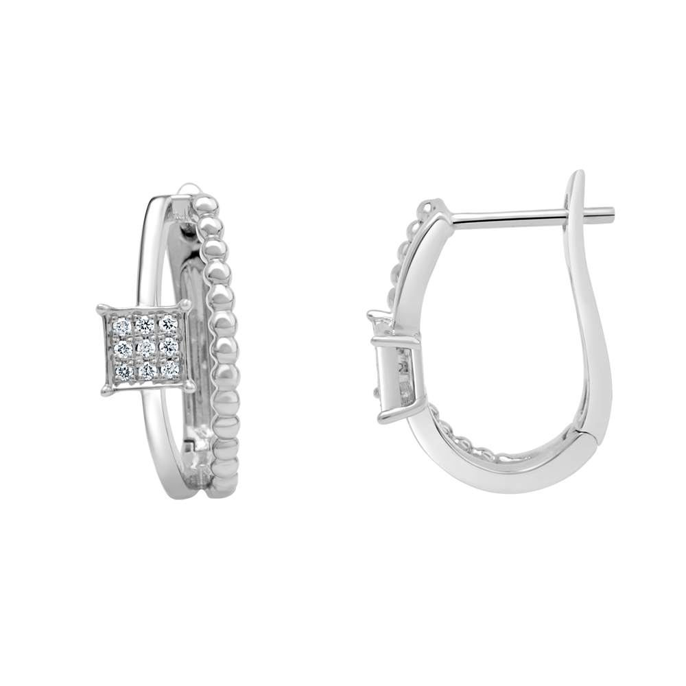 18 K White Gold
