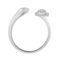 18 K White Gold