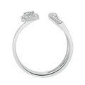 18 K White Gold