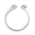 18 K White Gold