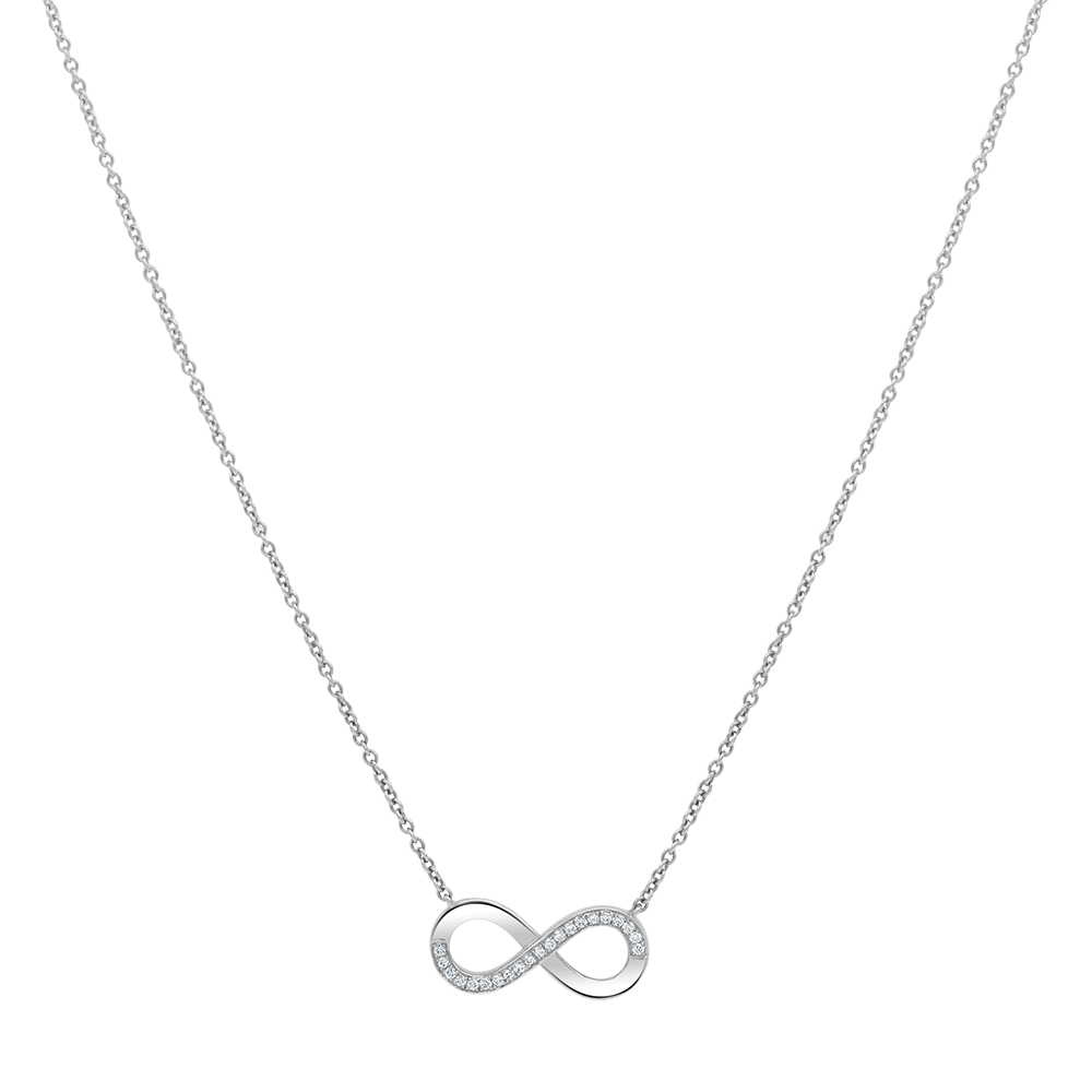 18 K White Gold