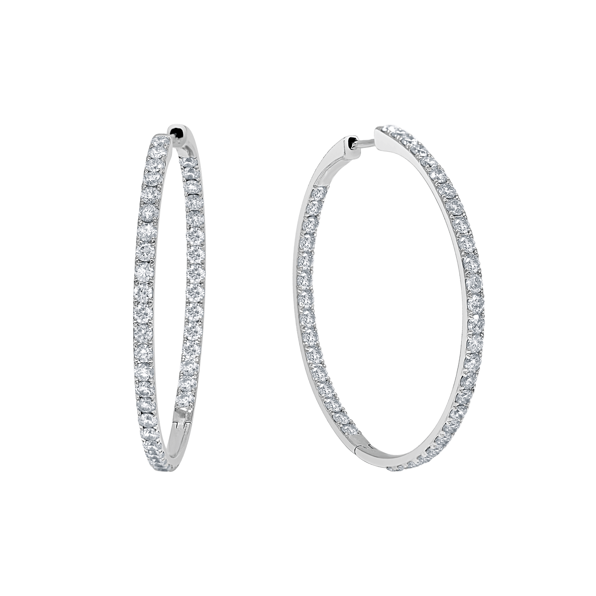 18 K White Gold