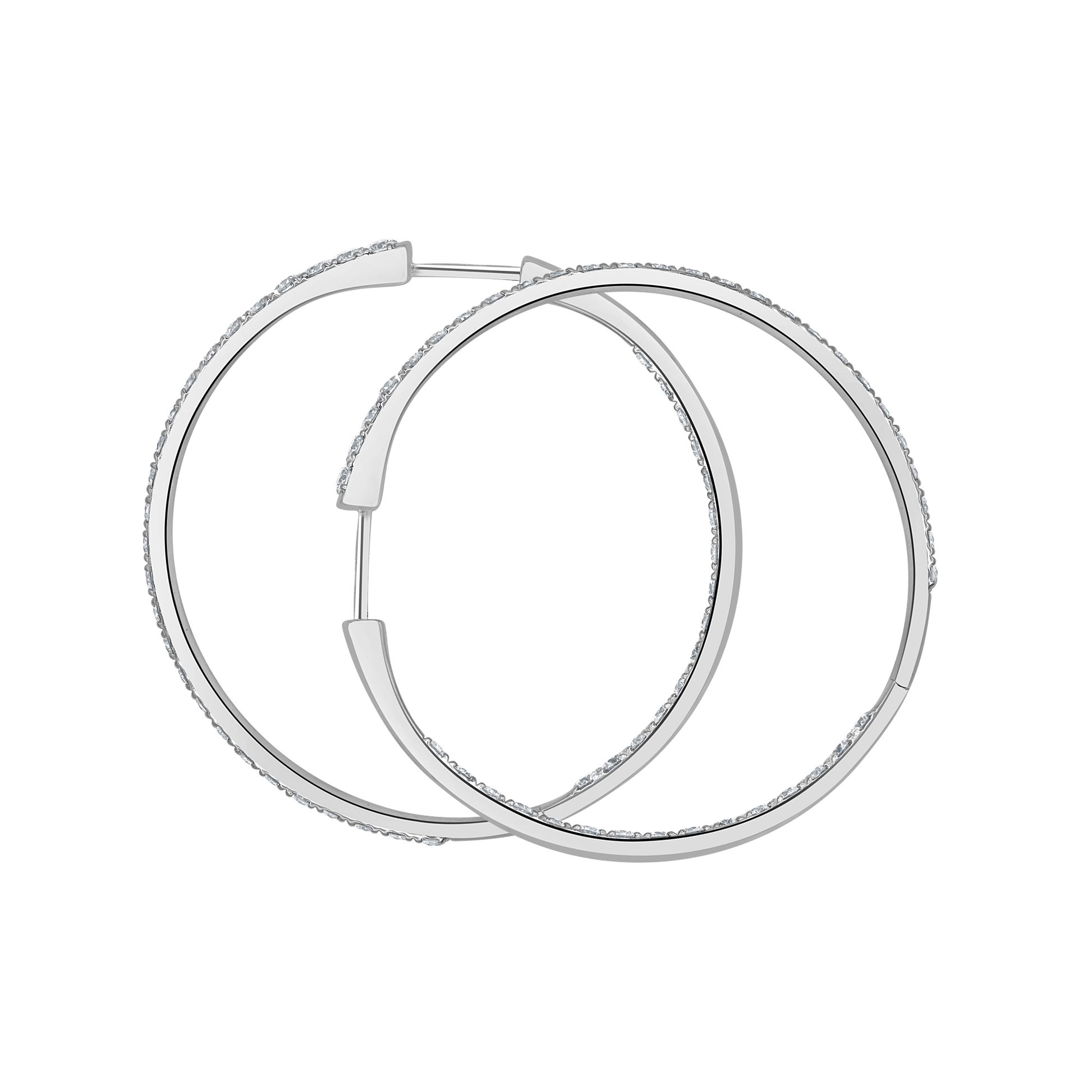 18 K White Gold
