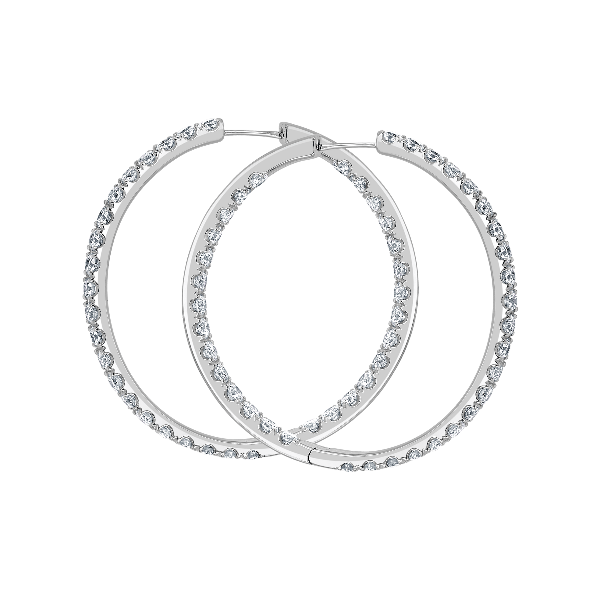 18 K White Gold
