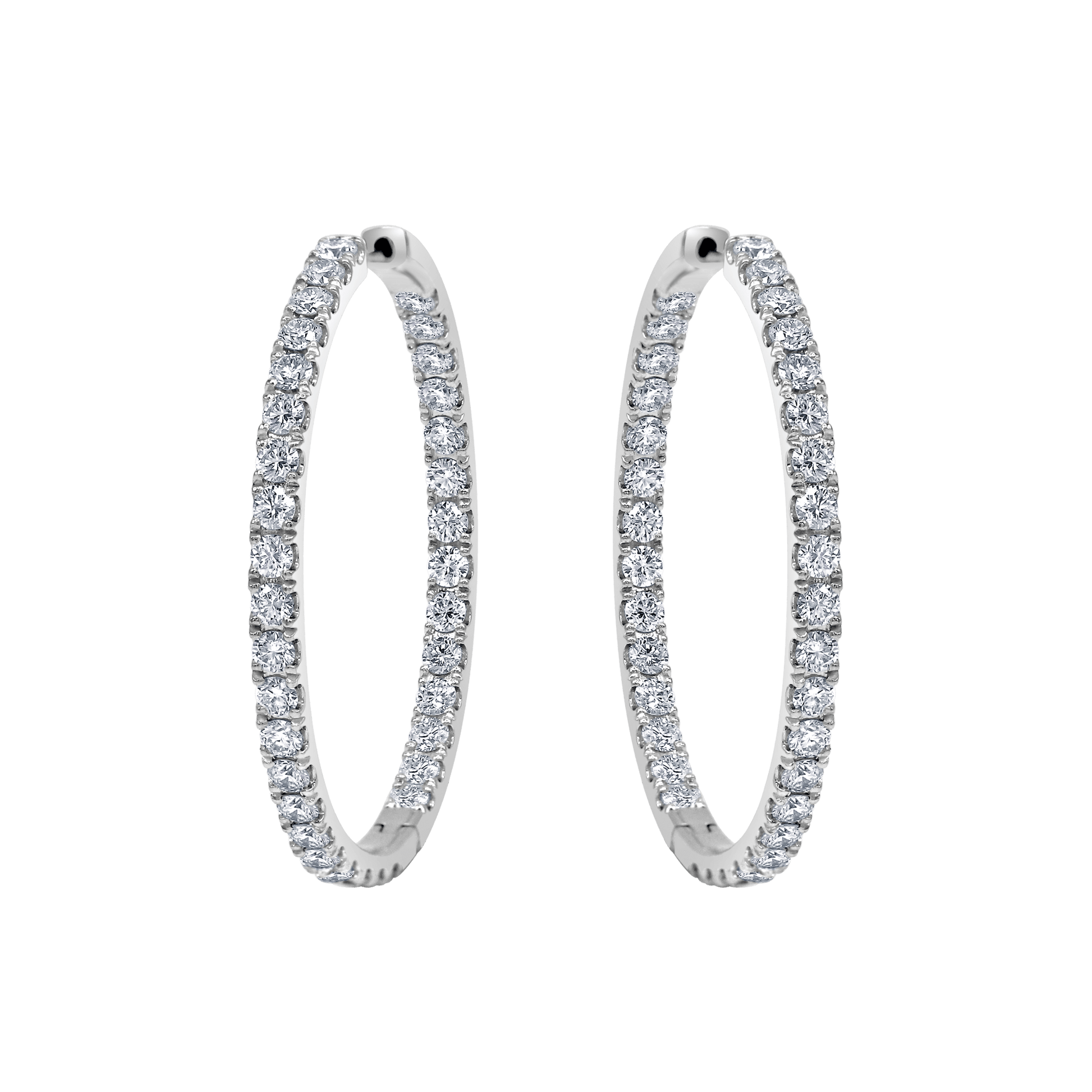 18 K White Gold
