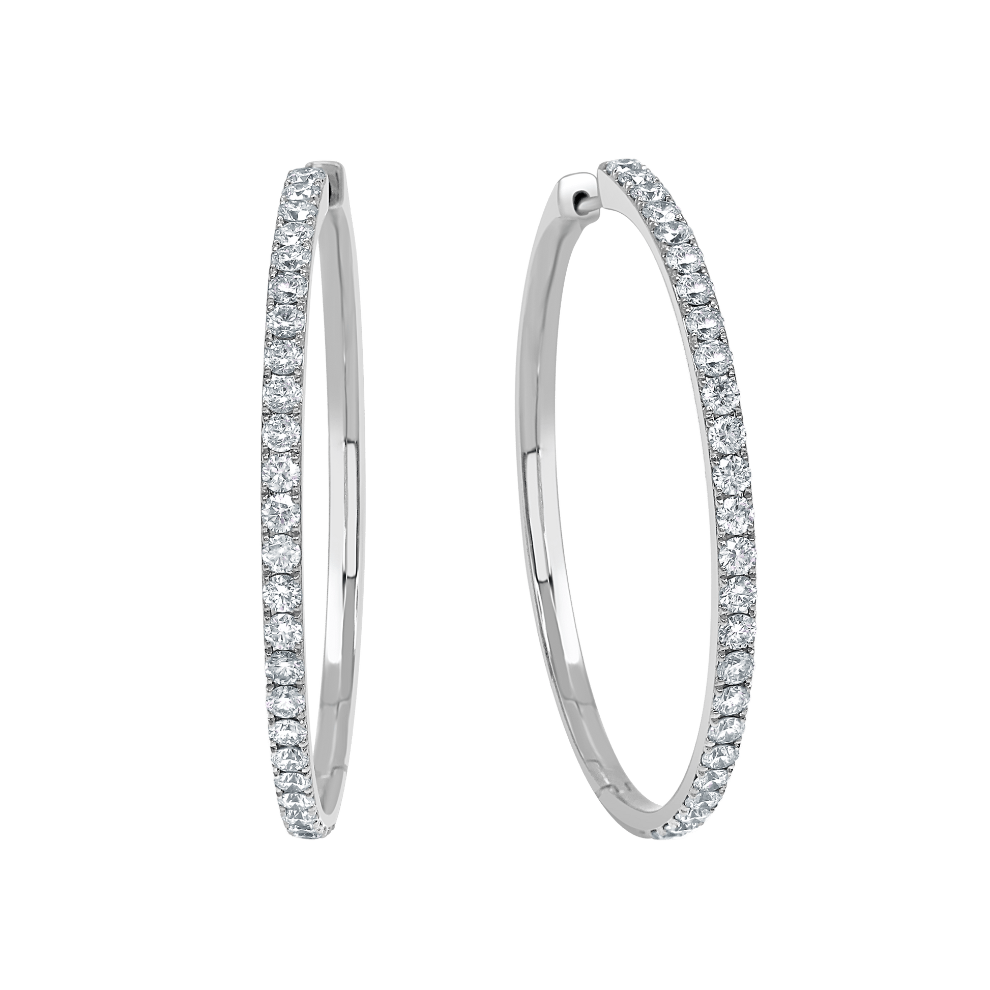 18 K White Gold