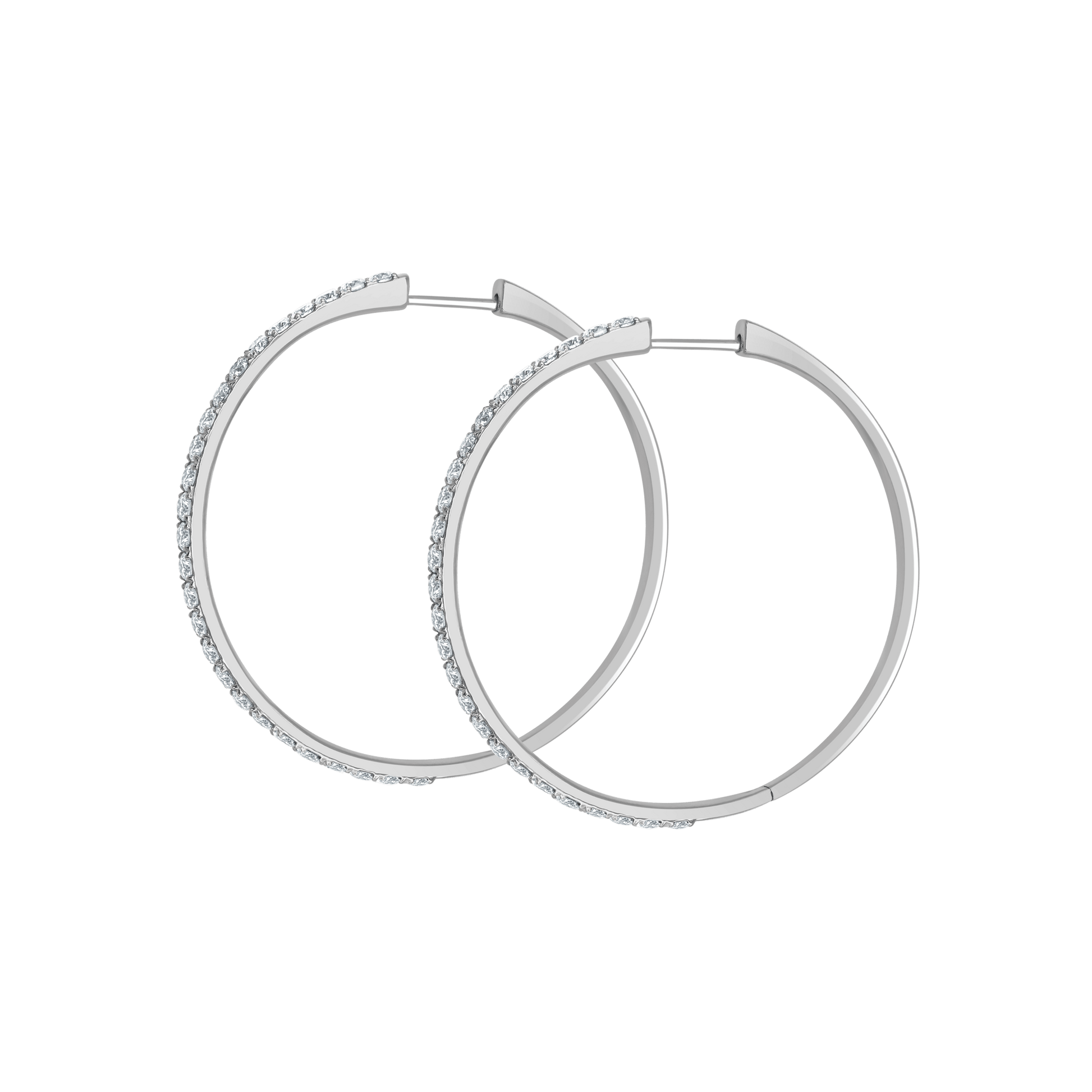 18 K White Gold