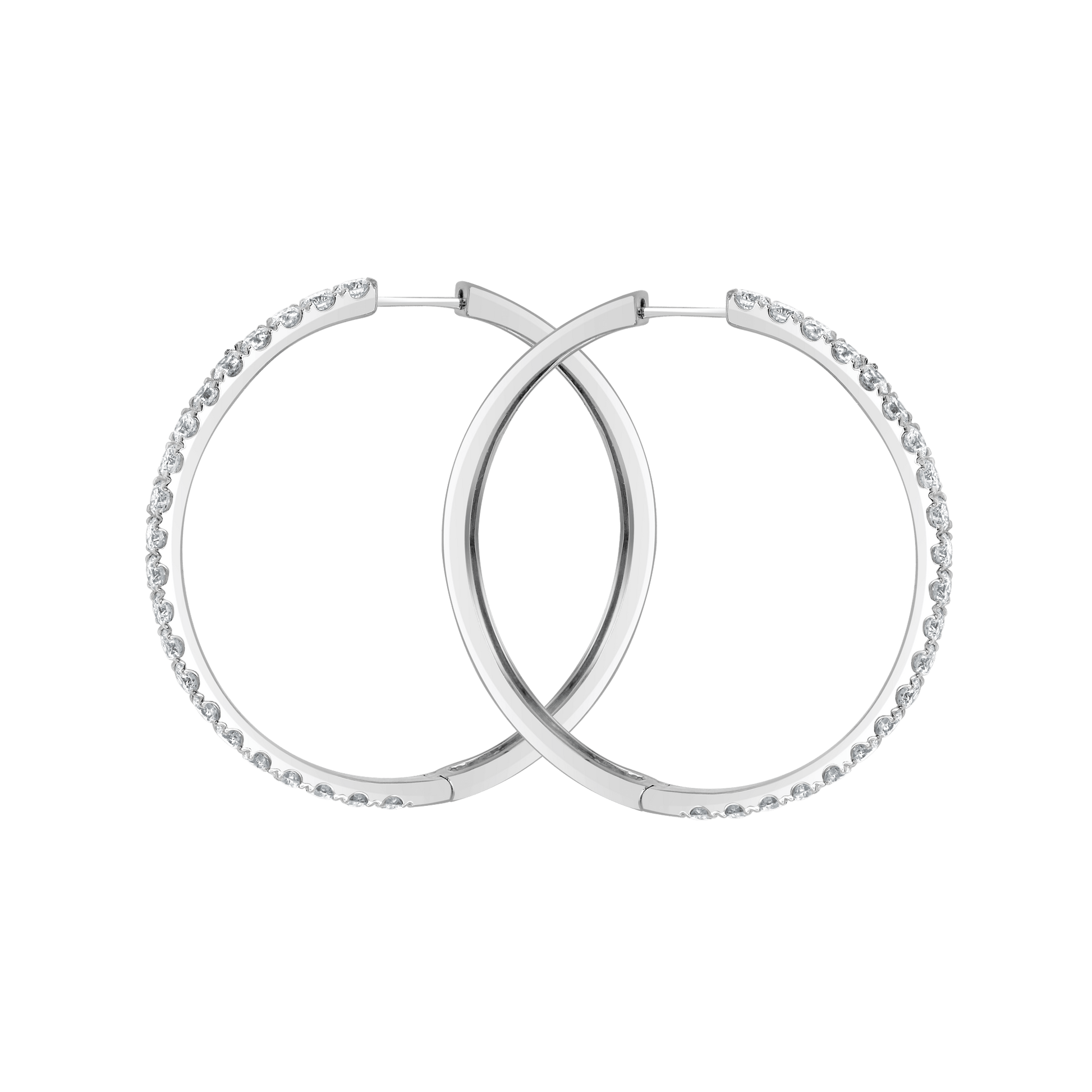 18 K White Gold