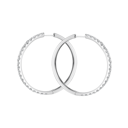 18 K White Gold