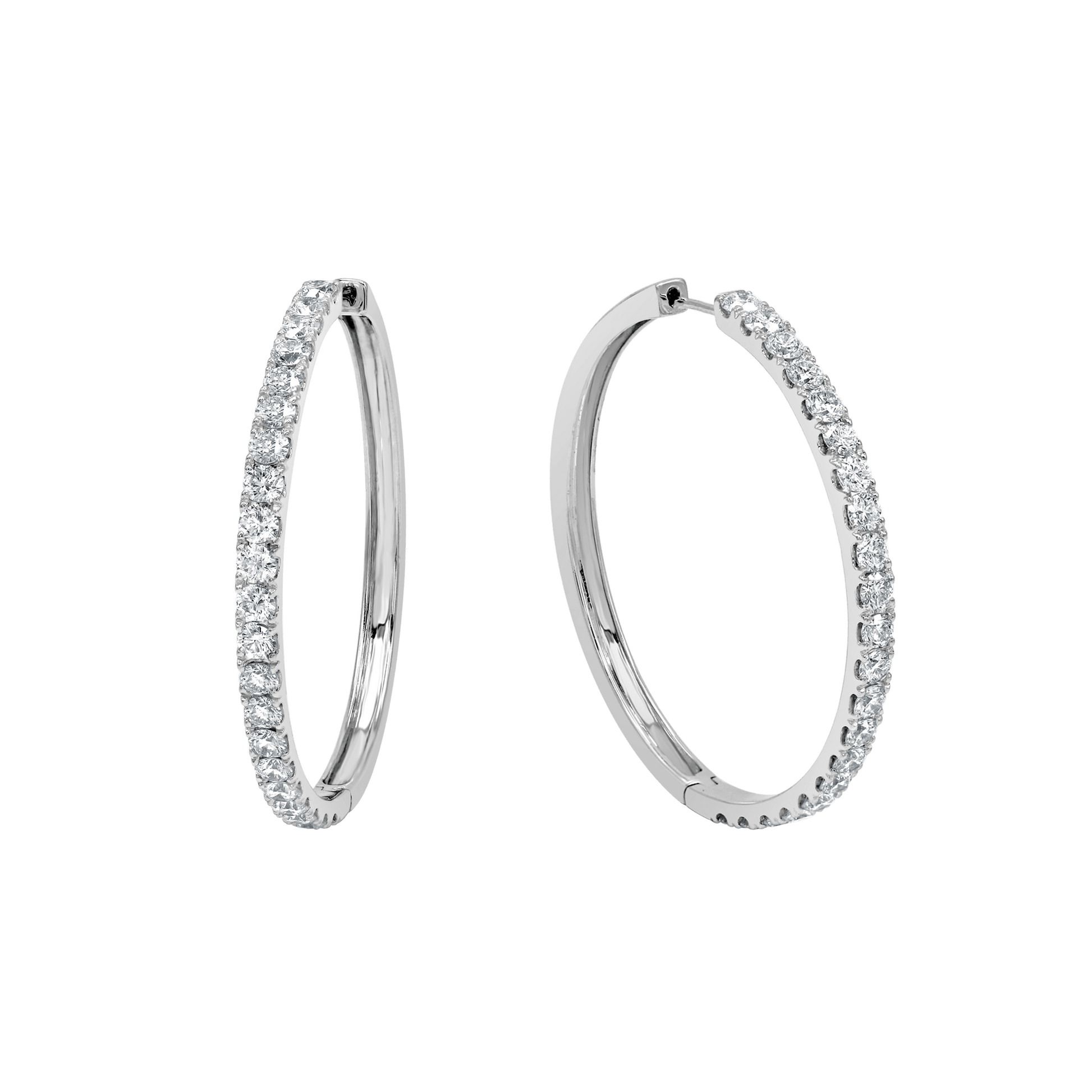 18 K White Gold