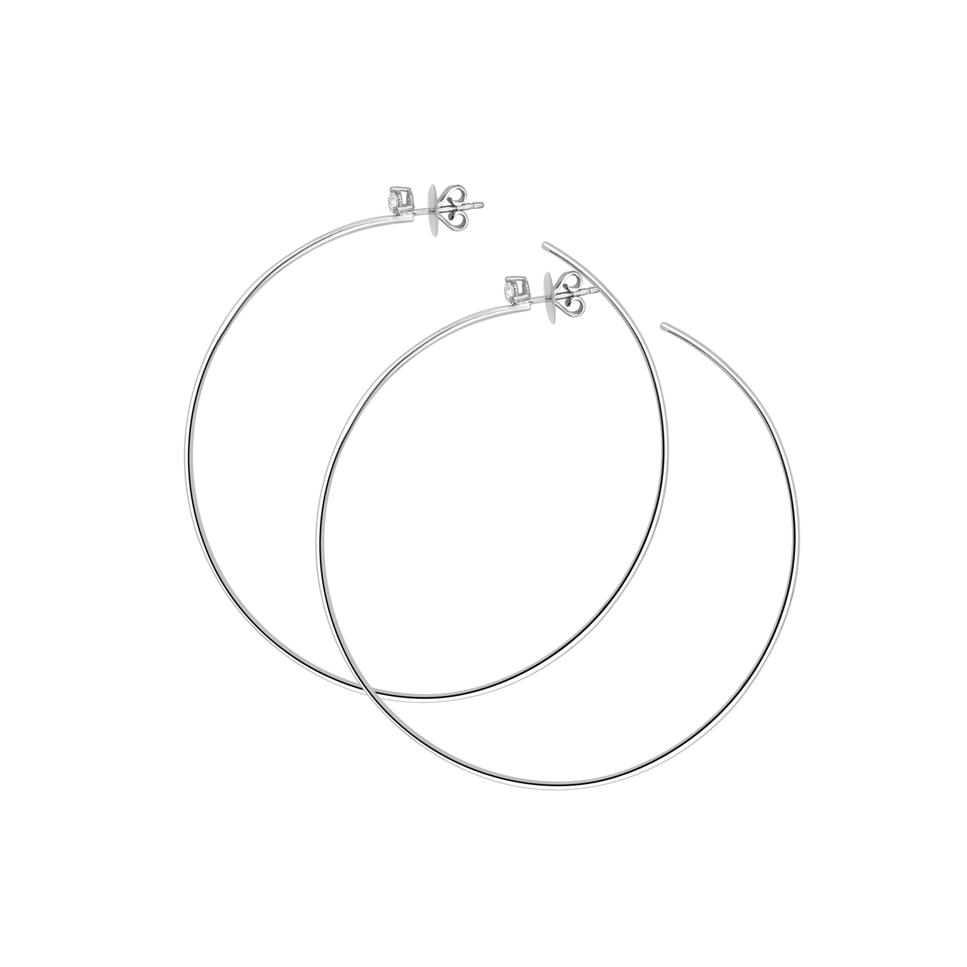 18 K White Gold