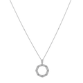 18 K White Gold