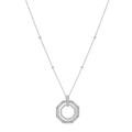 18 K White Gold