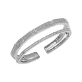 18 K White Gold