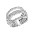 18 K White Gold