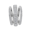 18 K White Gold
