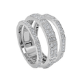18 K White Gold