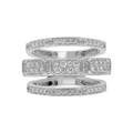 18 K White Gold