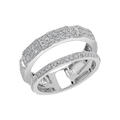 18 K White Gold