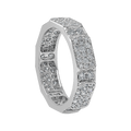 18 K White Gold
