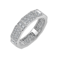 18 K White Gold