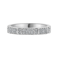18 K White Gold