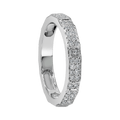18 K White Gold