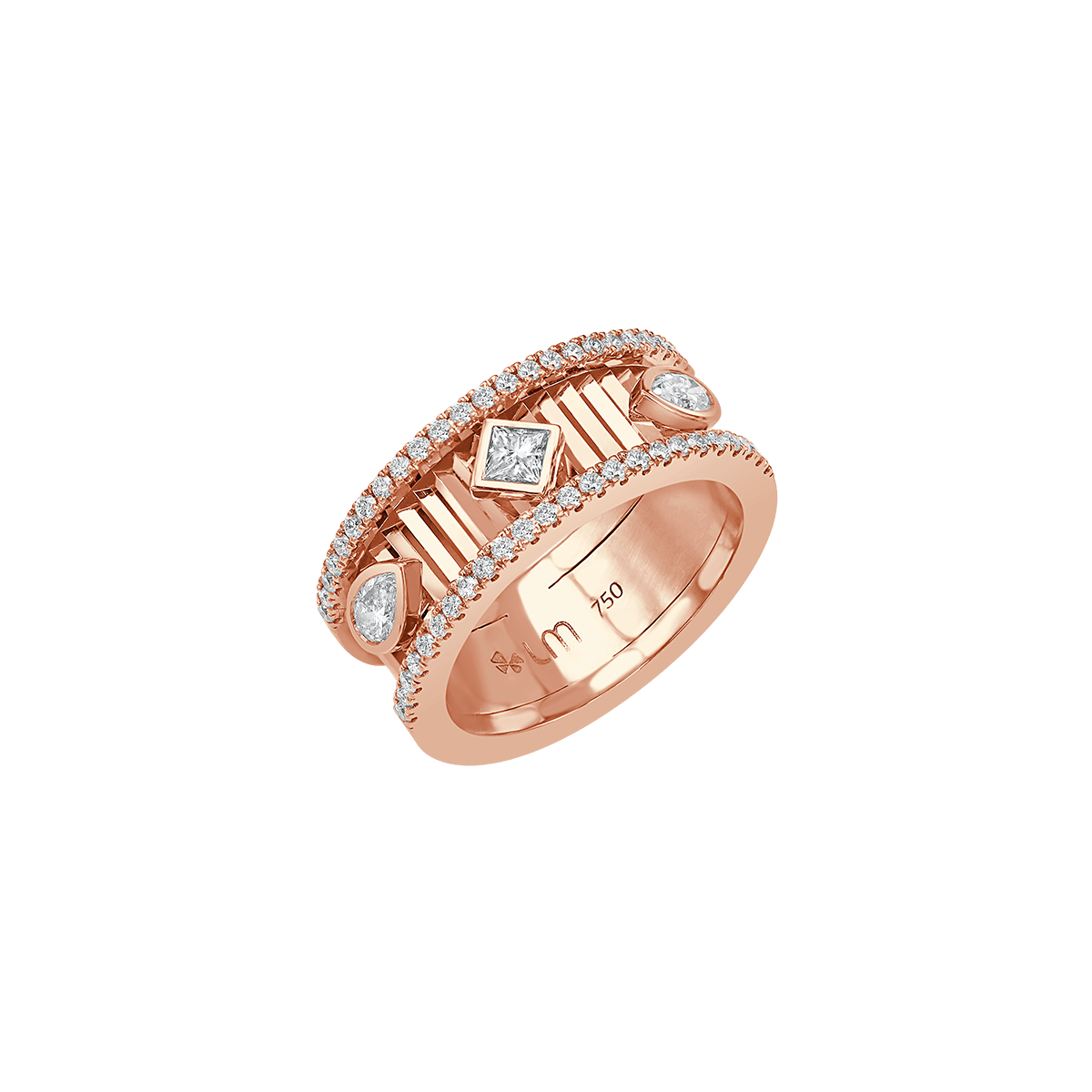 18 K Rose Gold