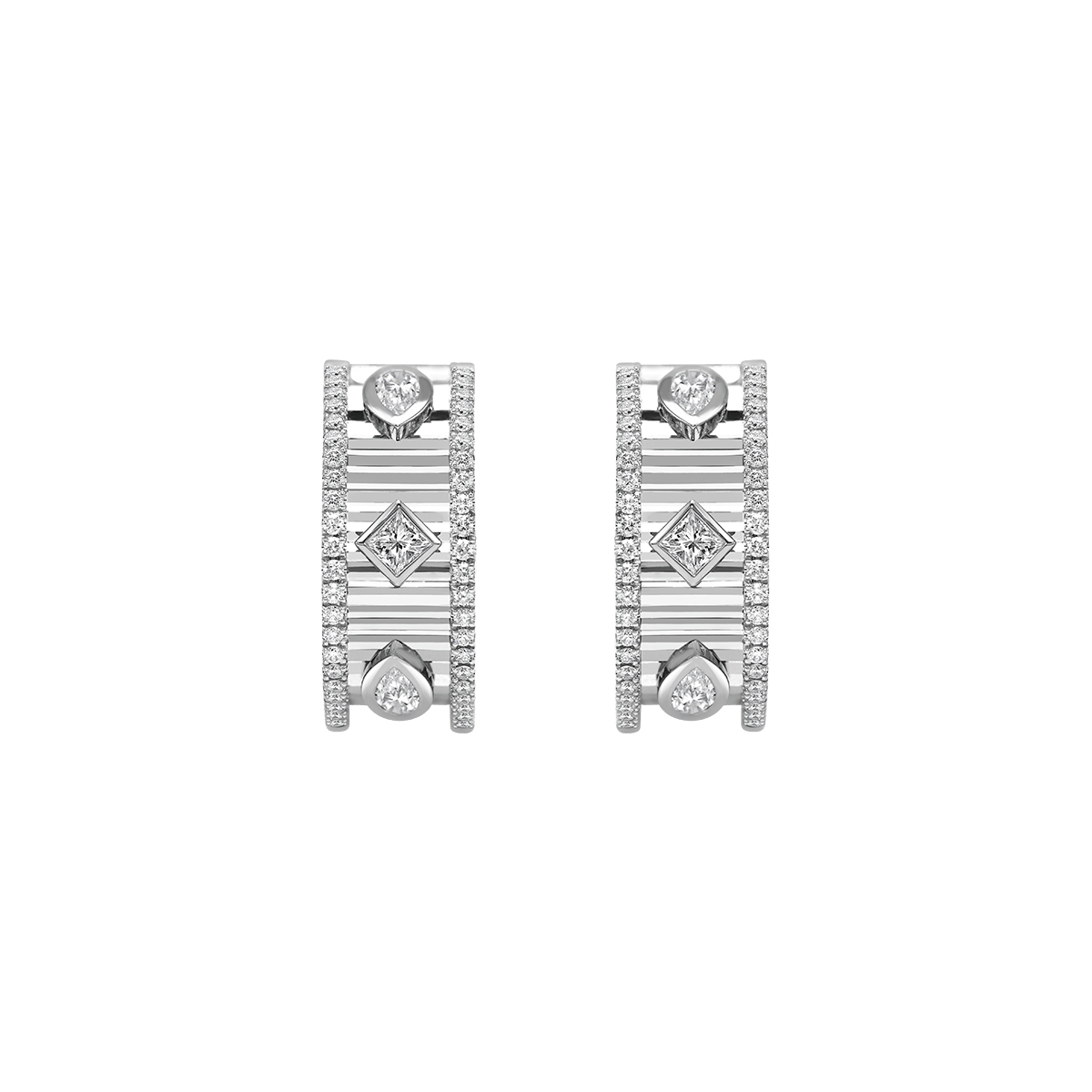 18 K White Gold