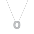 18 K White Gold