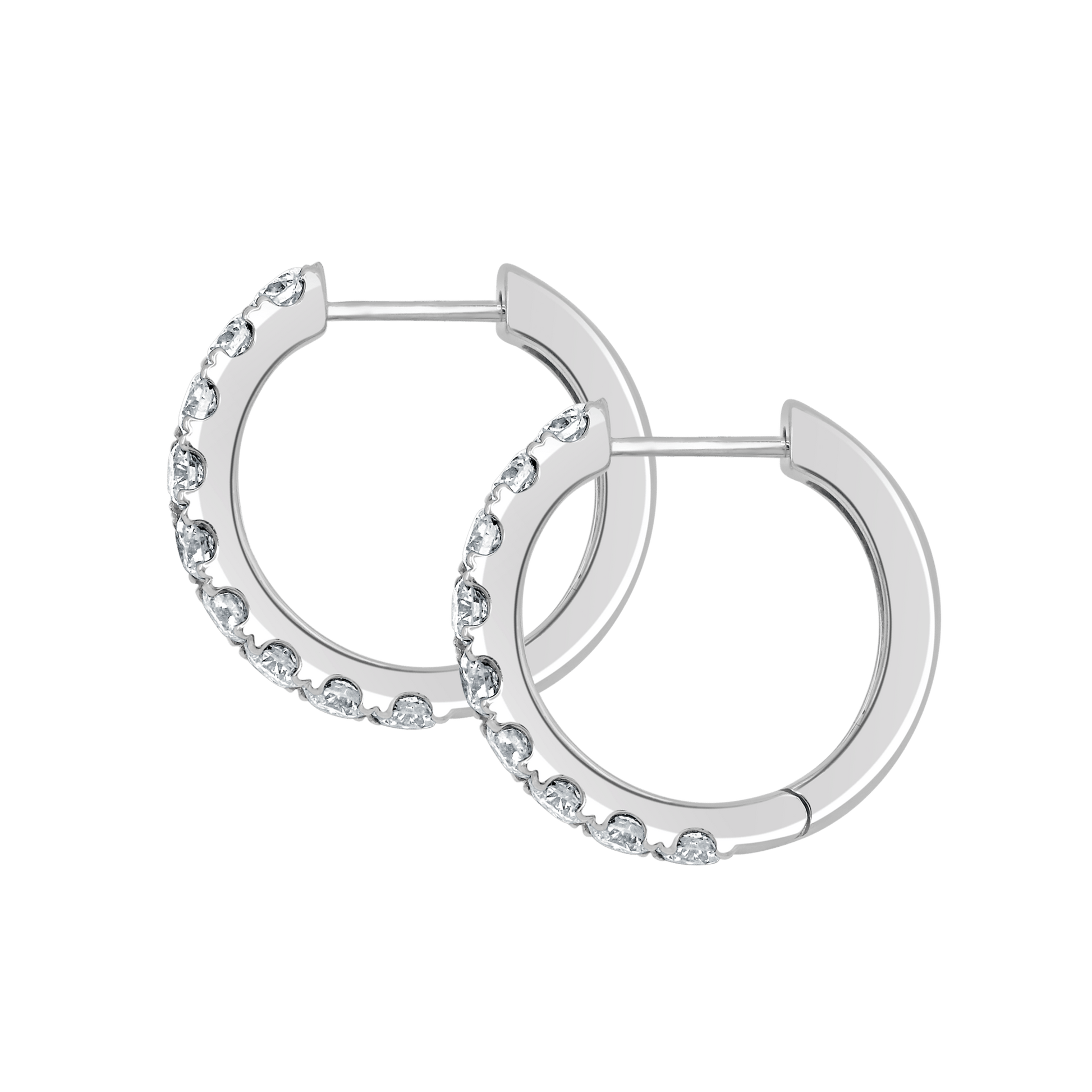 18 K White Gold