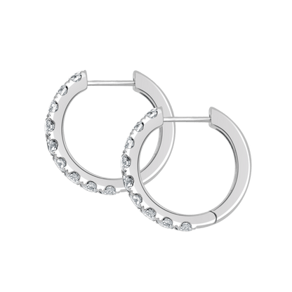 18 K White Gold