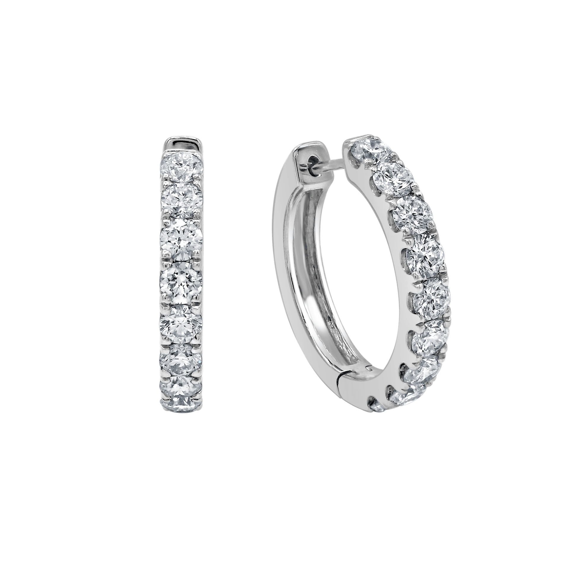 18 K White Gold