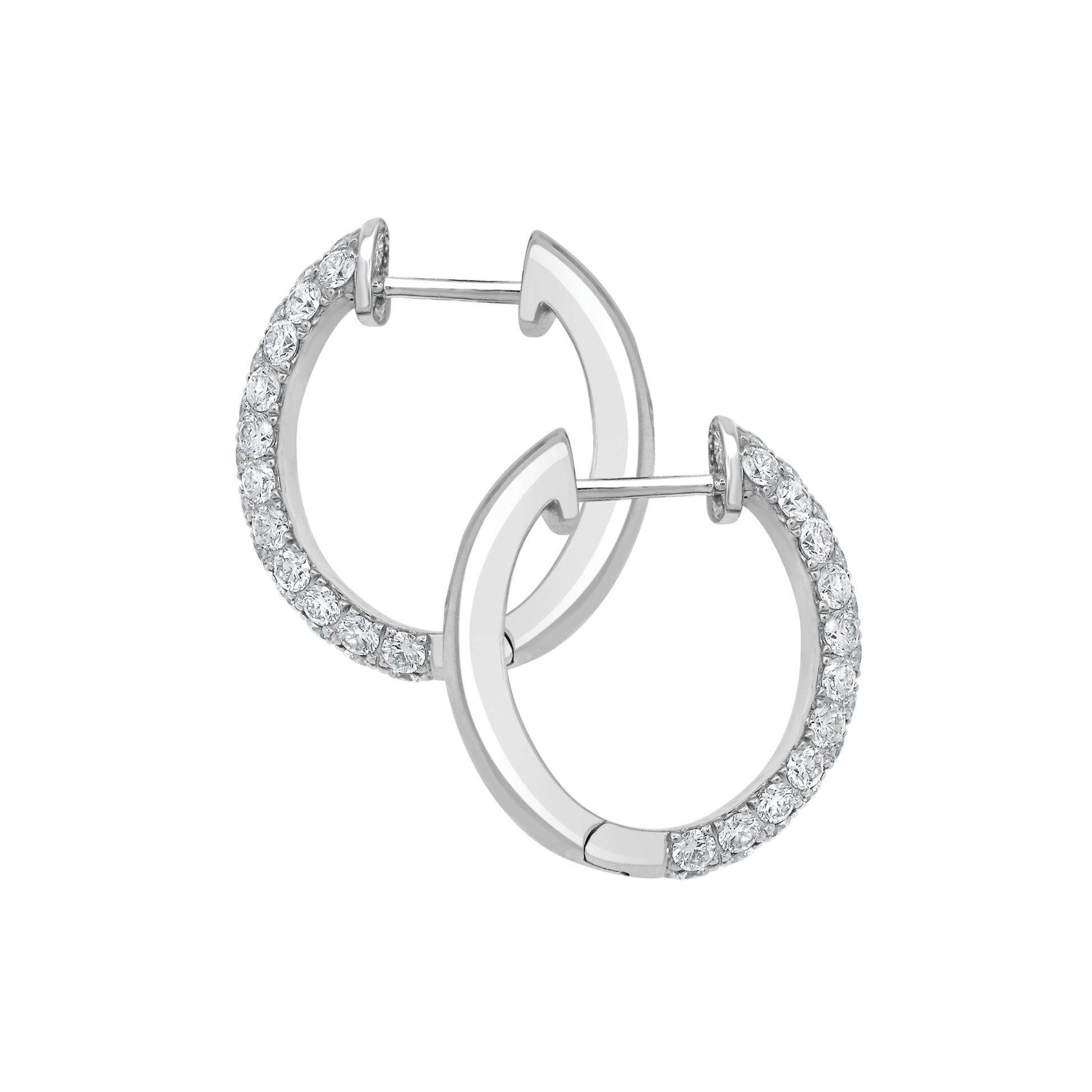 18 K White Gold