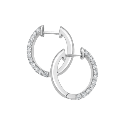 18 K White Gold