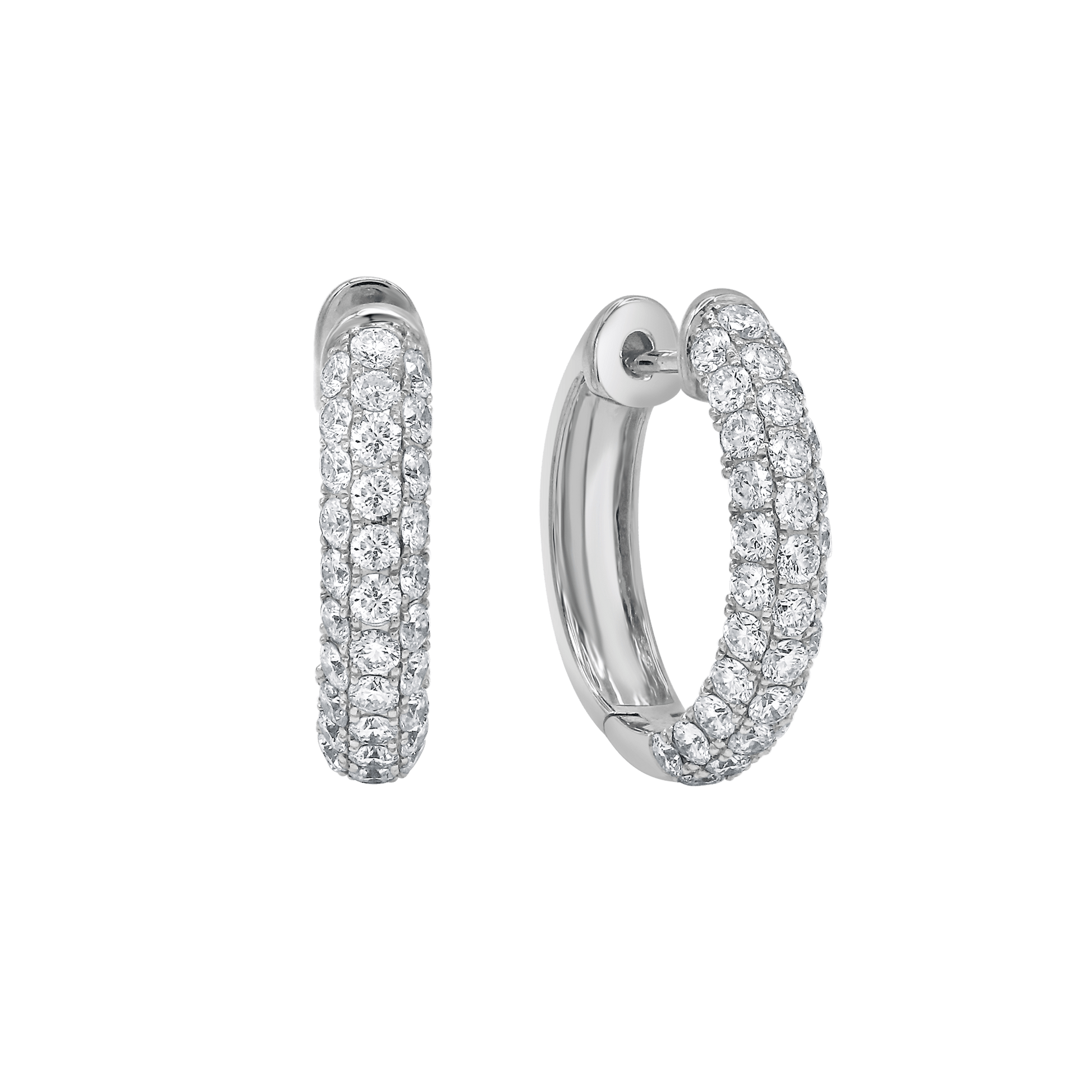 18 K White Gold