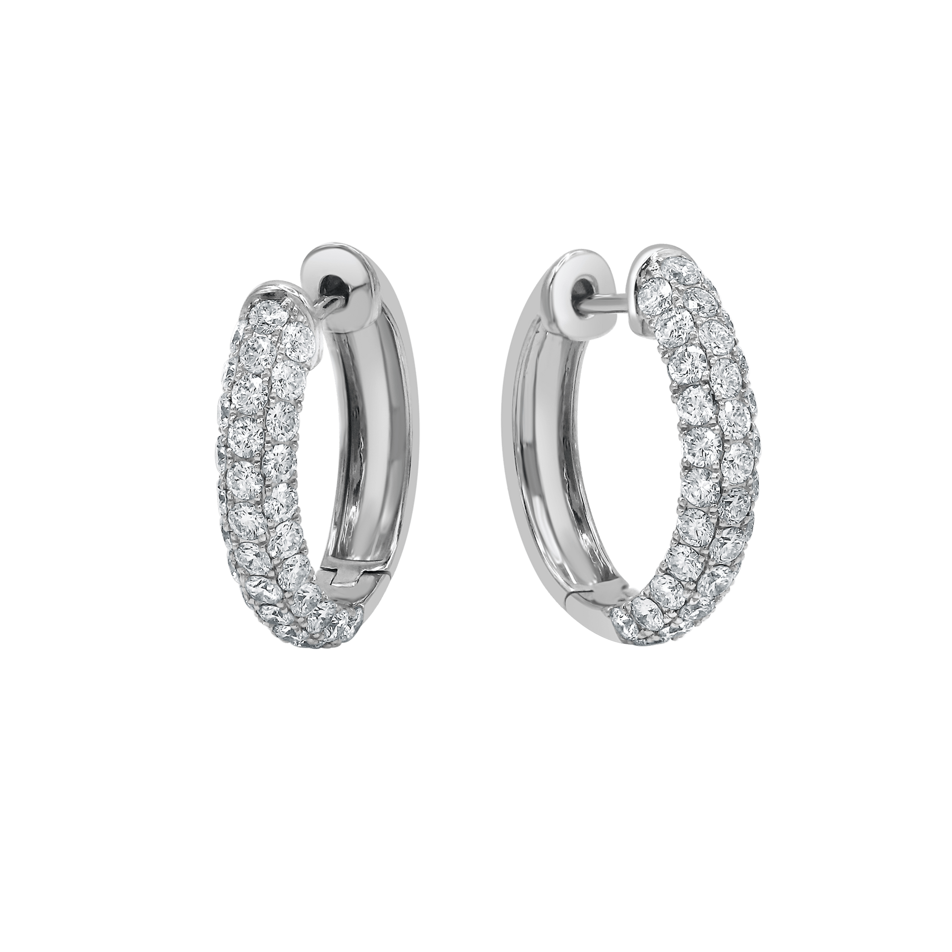 18 K White Gold