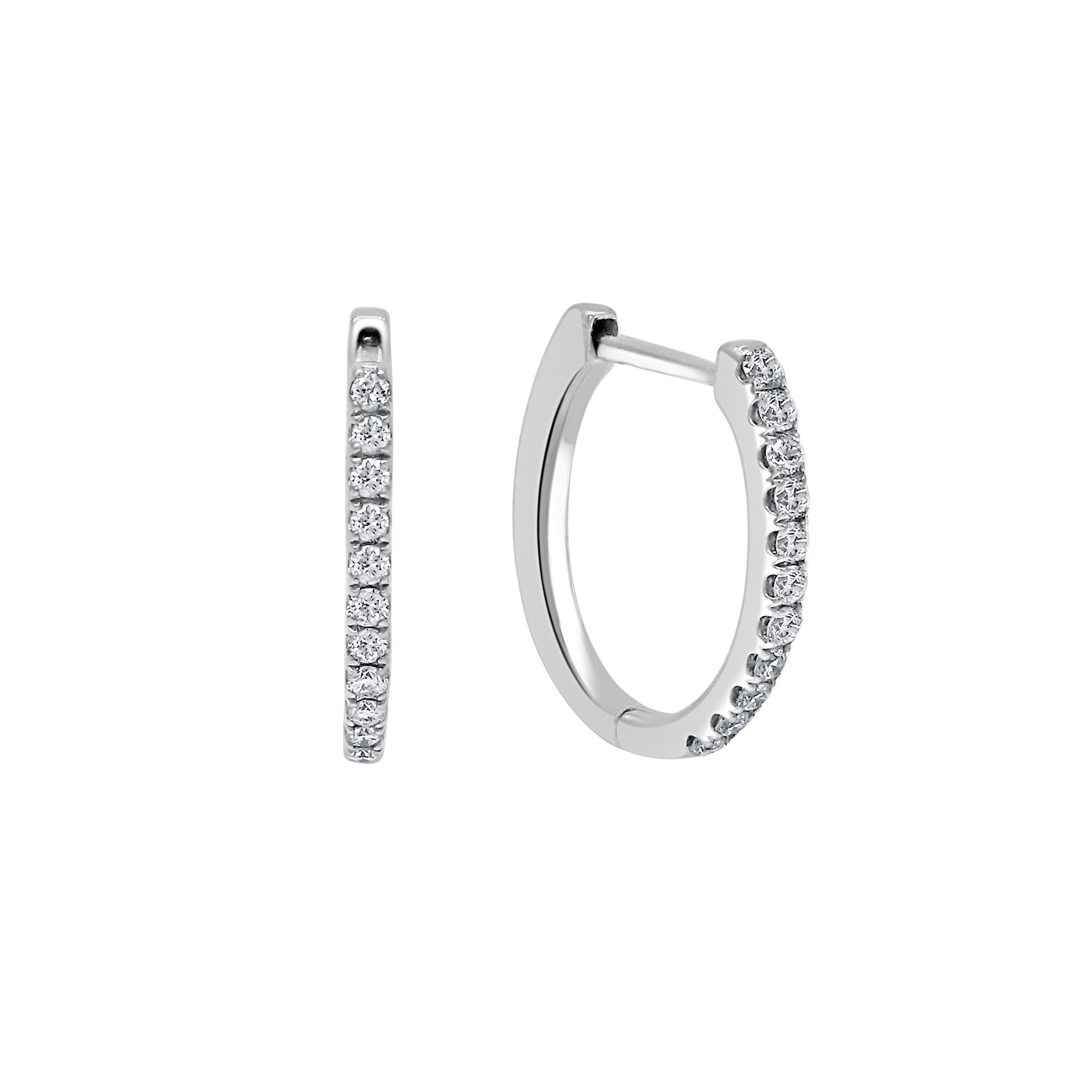 18 K White Gold