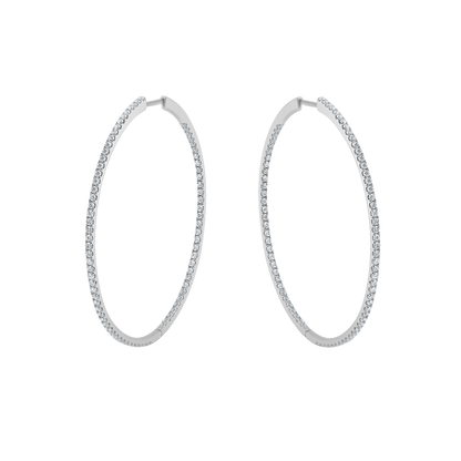 18 K White Gold