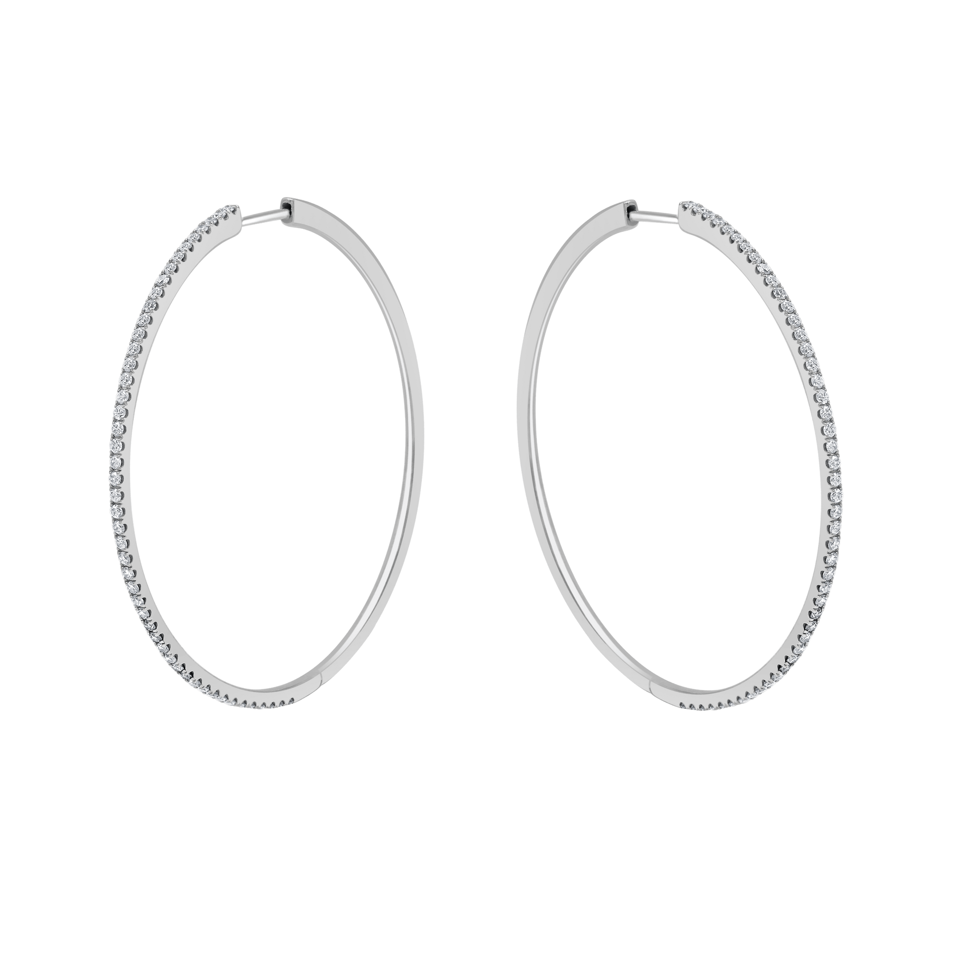 18 K White Gold
