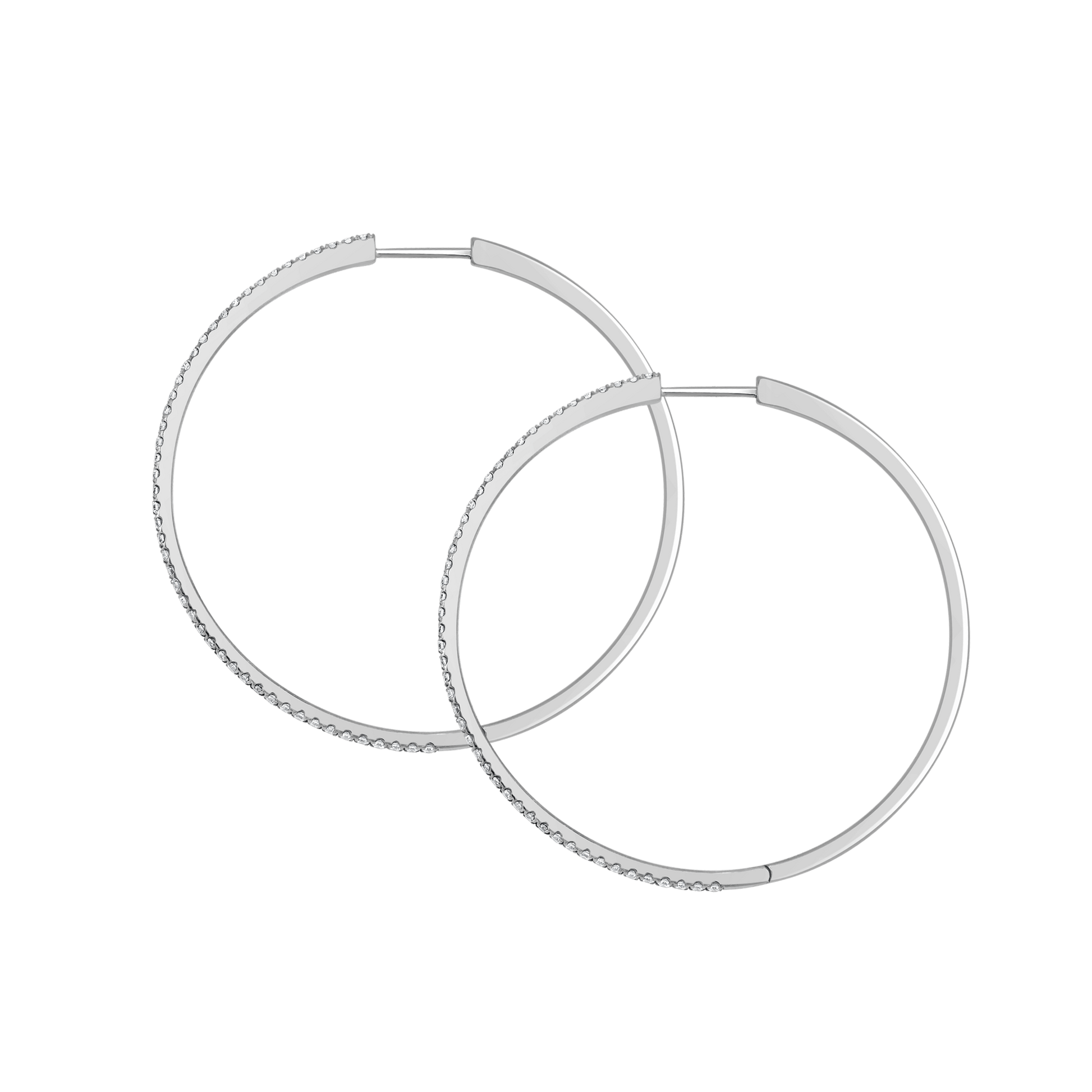 18 K White Gold