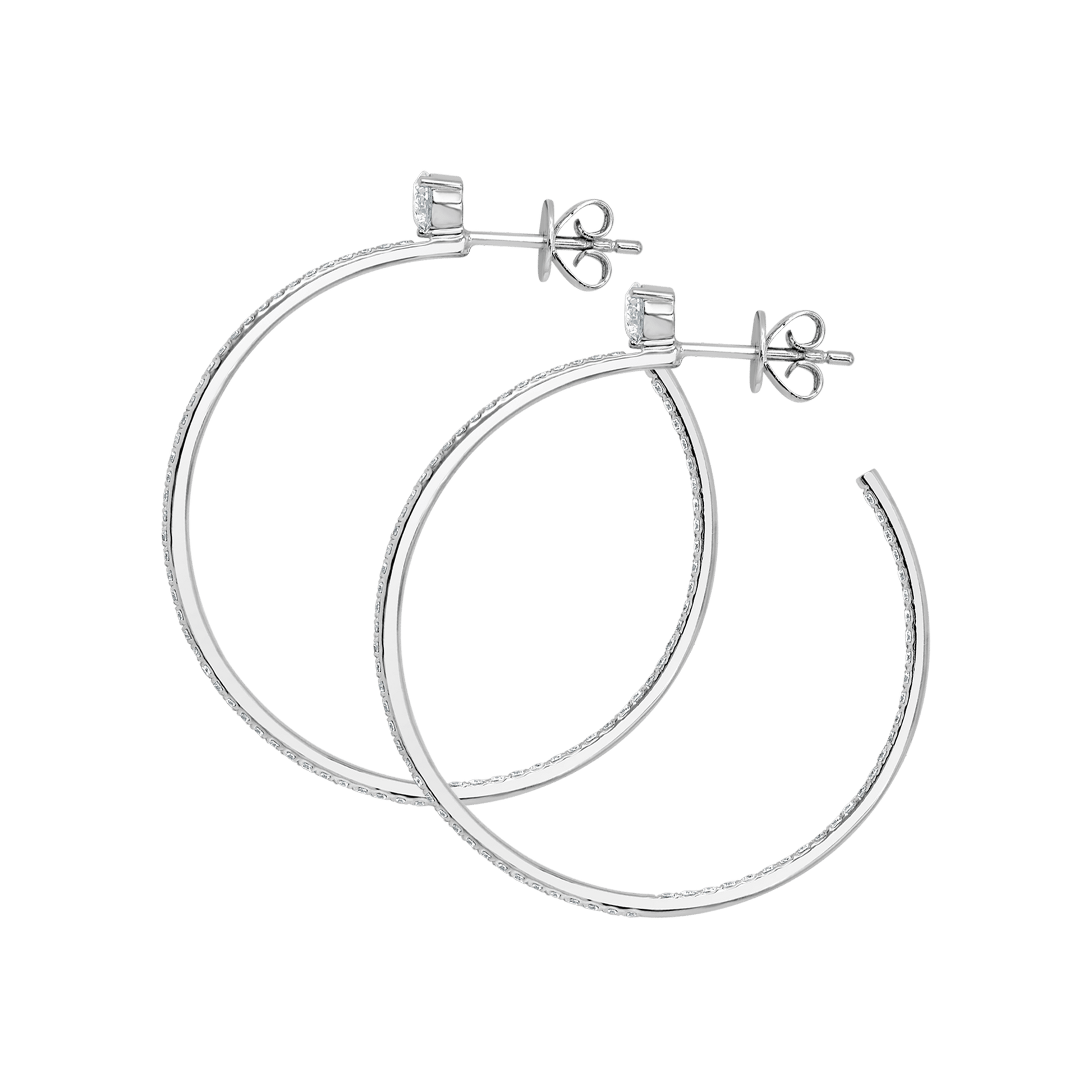 18 K White Gold