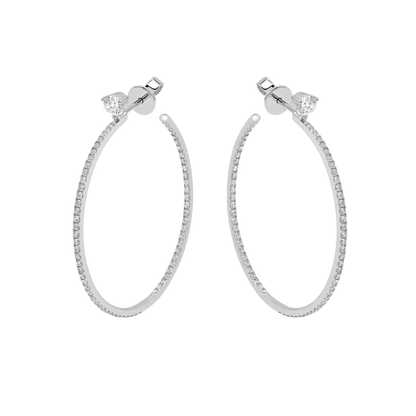 18 K White Gold