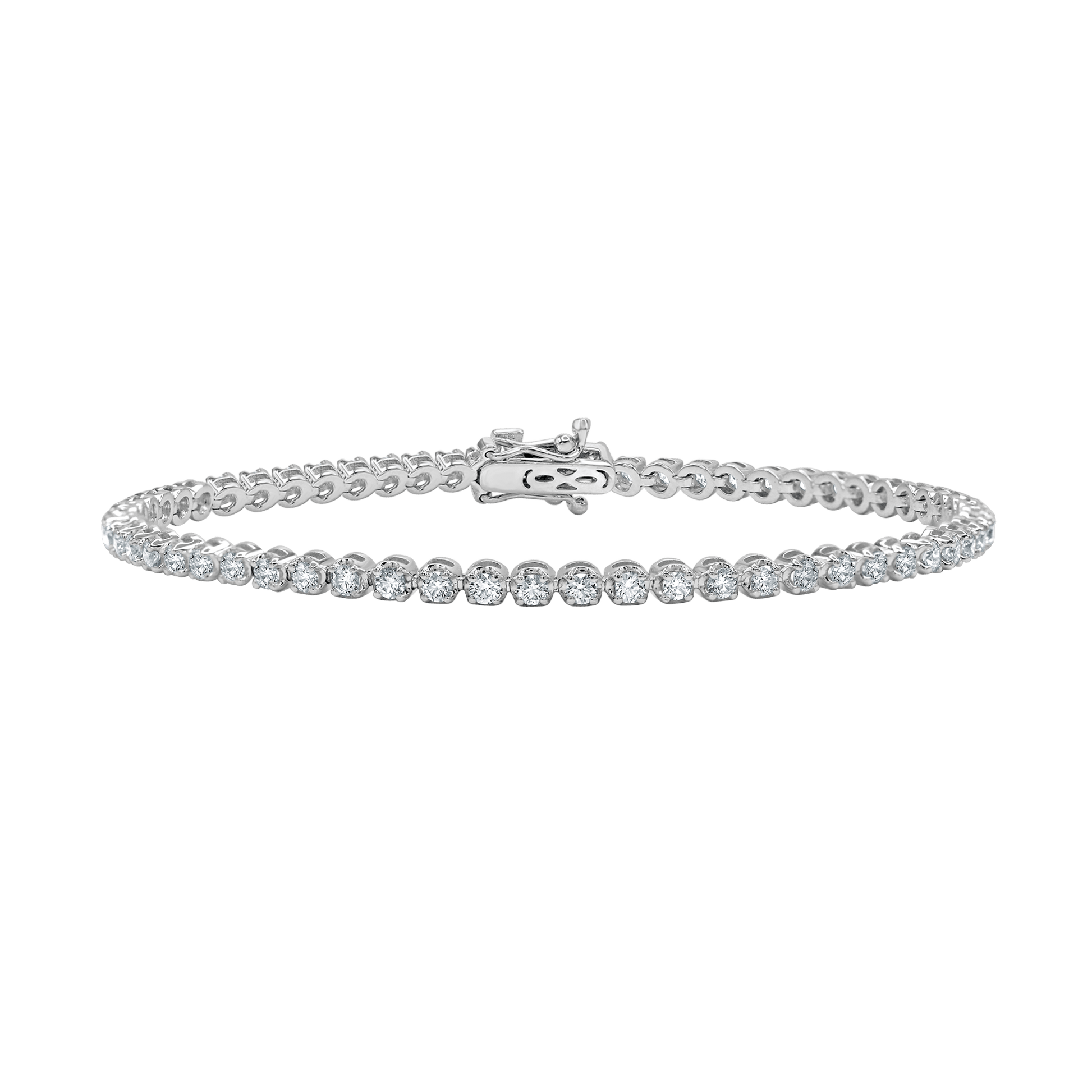18 K White Gold