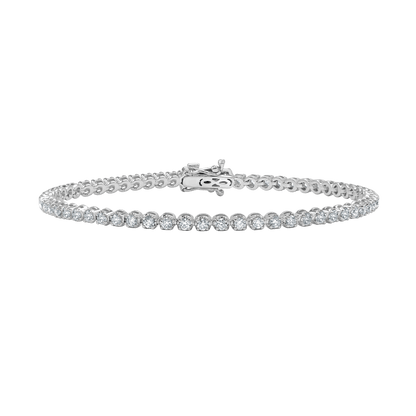 18 K White Gold