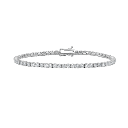 18 K White Gold