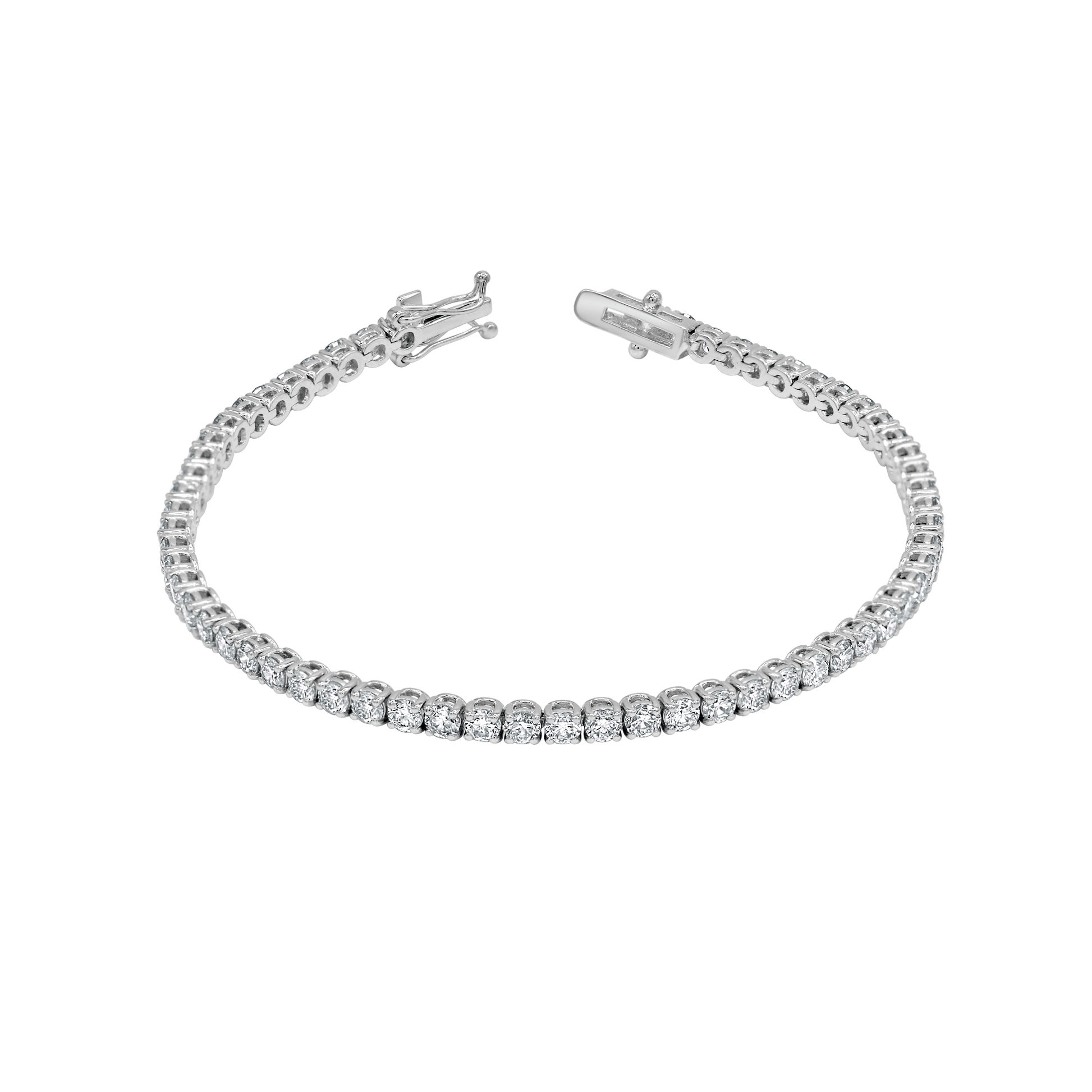 18 K White Gold